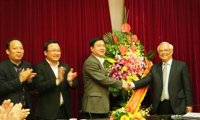Phó Chủ tịch Quốc hội Uông Chu Lưu chúc Tết Ủy ban An toàn giao thông Quốc gia